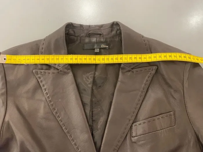 Veste en cuir véritable - photo numéro 9