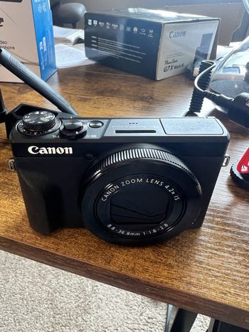 Canon PowerShot G7 X Mark III - Appareil photo numérique compact 20,1 Mpx - Noir