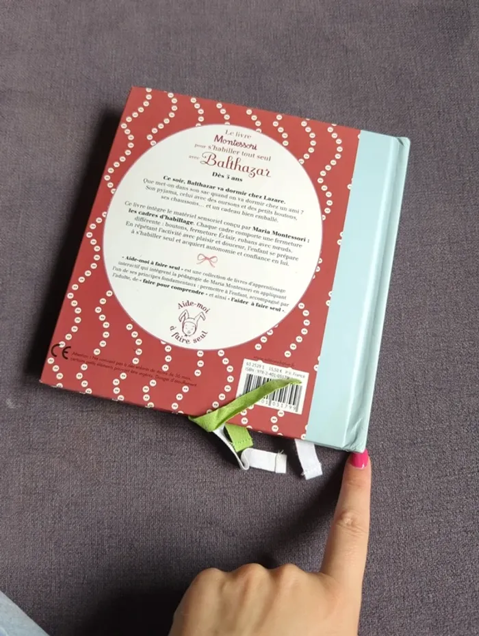 Le livre Montessori pour s'habiller tout seul avec Balthazar - photo numéro 7