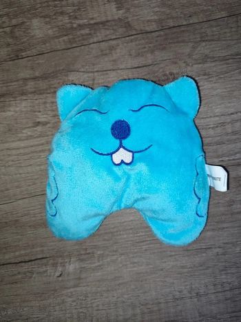 Peluche " Renault Minute " collector ours 🐻 castor, taupe bleu