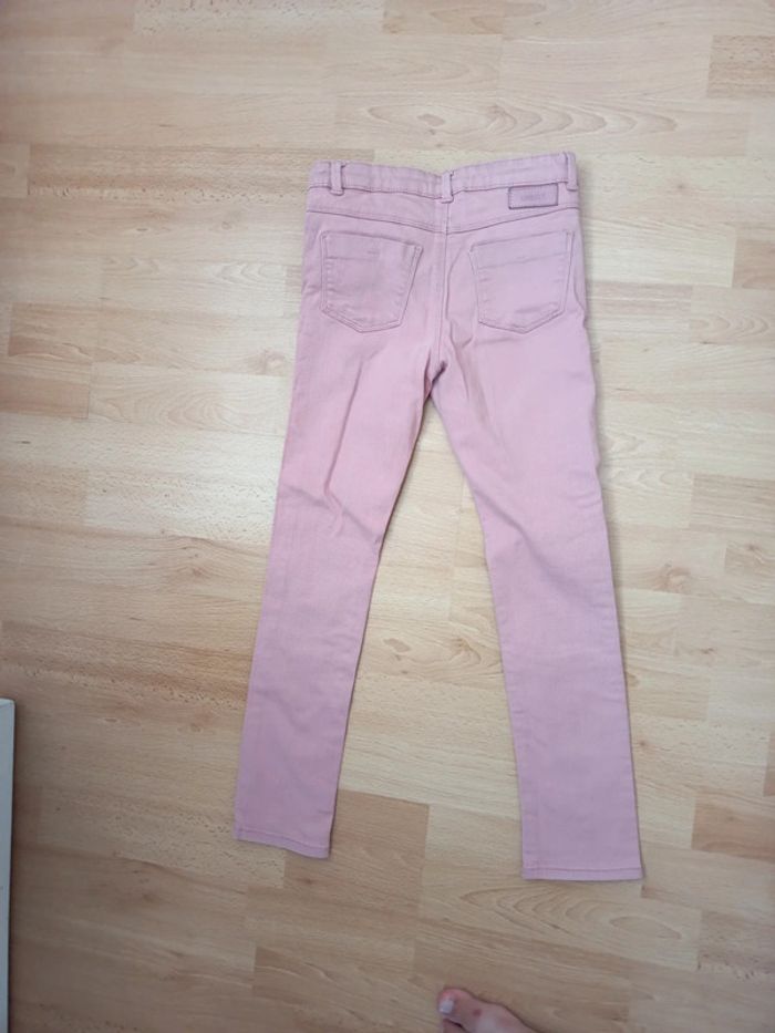 Jeans Okaïdi rose 8 ans - photo numéro 3