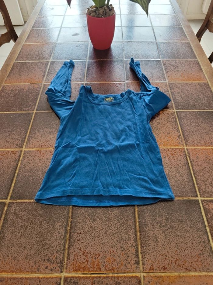 Tee-shirt manches longues uni