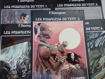 BD Les passagers du vent. 1, 2, 3, 4, 5. Bourgeon

