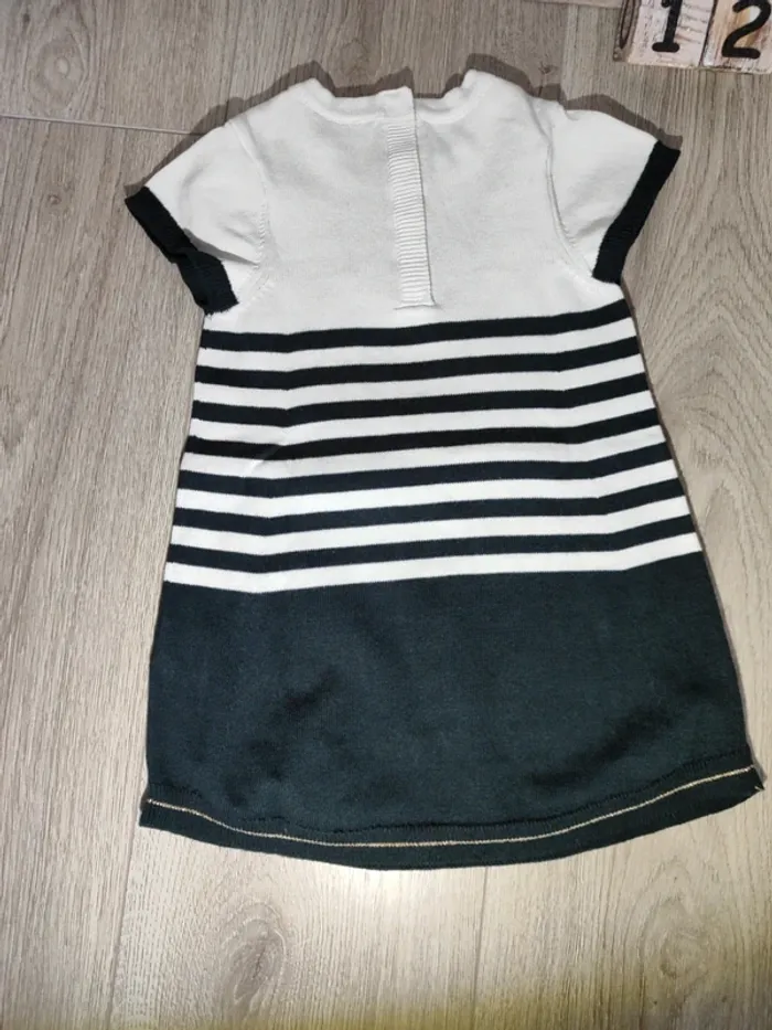 Robe manches courtes en tricot Minnie. 12 mois - photo numéro 7