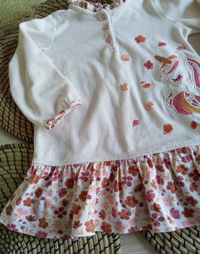 Pyjama 2 pièces velours imprimé Sergent Major taille 3 ans - photo numéro 4