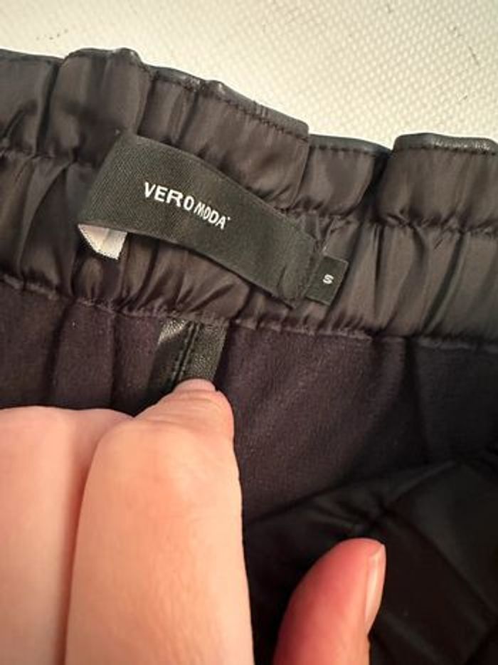 Jupe simili cuir dentelle  S veromoda - photo numéro 2