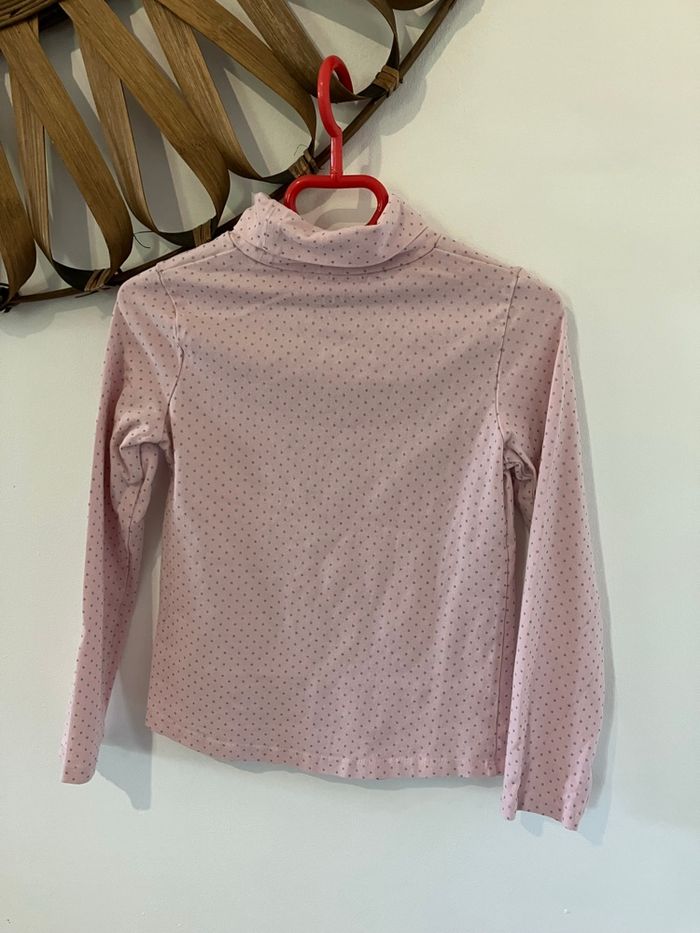 Sous pull rose taille 8 ans Epop