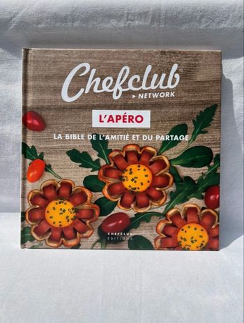 Livre Chefclub – L’Apéro | Recettes faciles & conviviales | Comme neuf