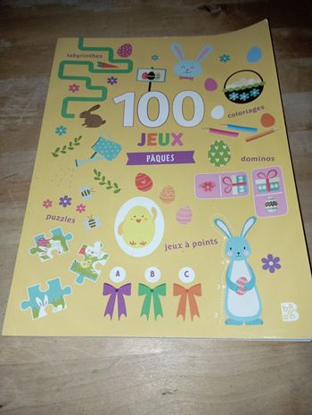 Livre 100 jeux pâque