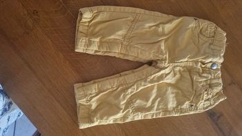 Jean jaune garçon 9 mois