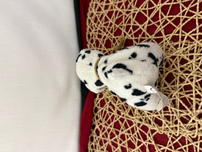 Peluche doudou chien Dalmatien - photo numéro 5