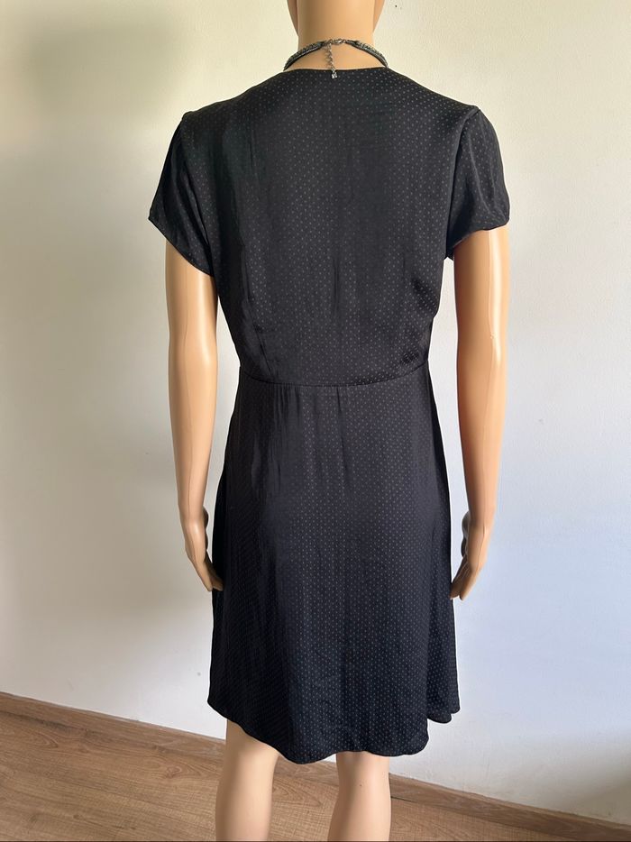 Robe noire à pois LPB Woman taille 36 TBE - photo numéro 5