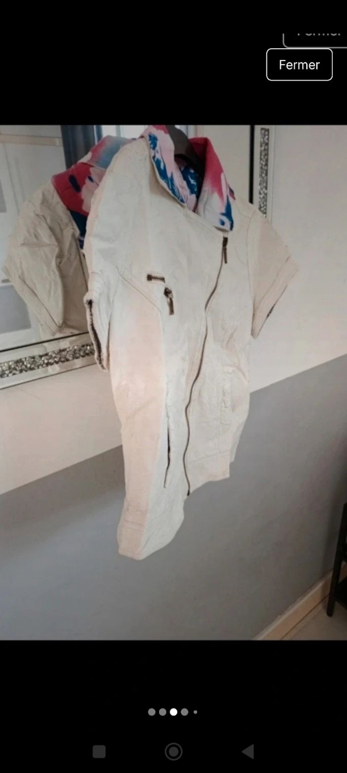 Veste Manche Courte taille S en bon état marque Vivie - photo numéro 3
