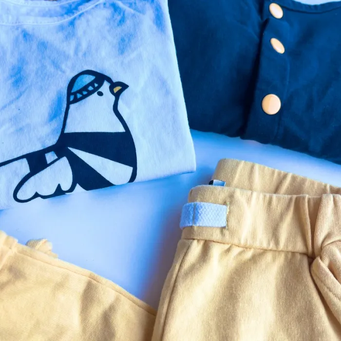 Ensemble 3 pièces coton - photo numéro 2