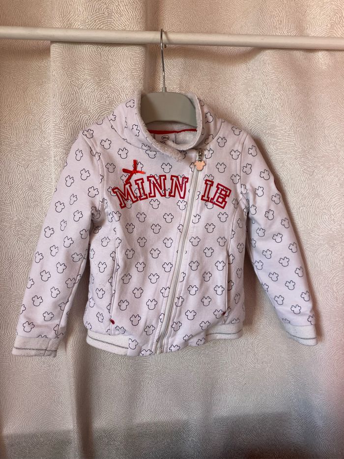 Gilet doublé coupe perfecto imprimé Minnie Mouse 2 ans Disney - photo numéro 3