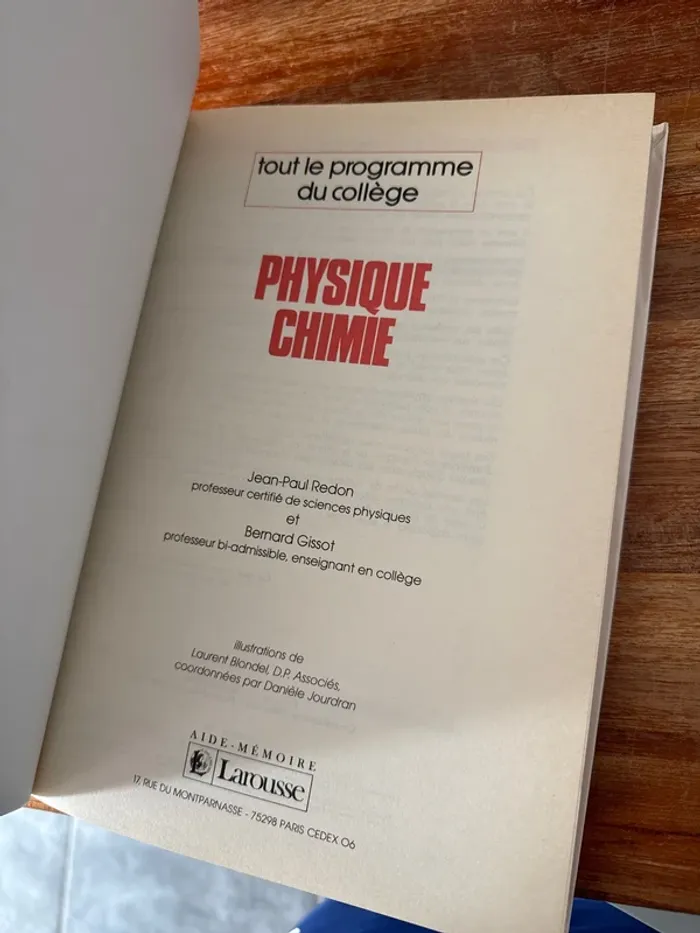 Livre tout le programme du collège, physique chimie - photo numéro 4