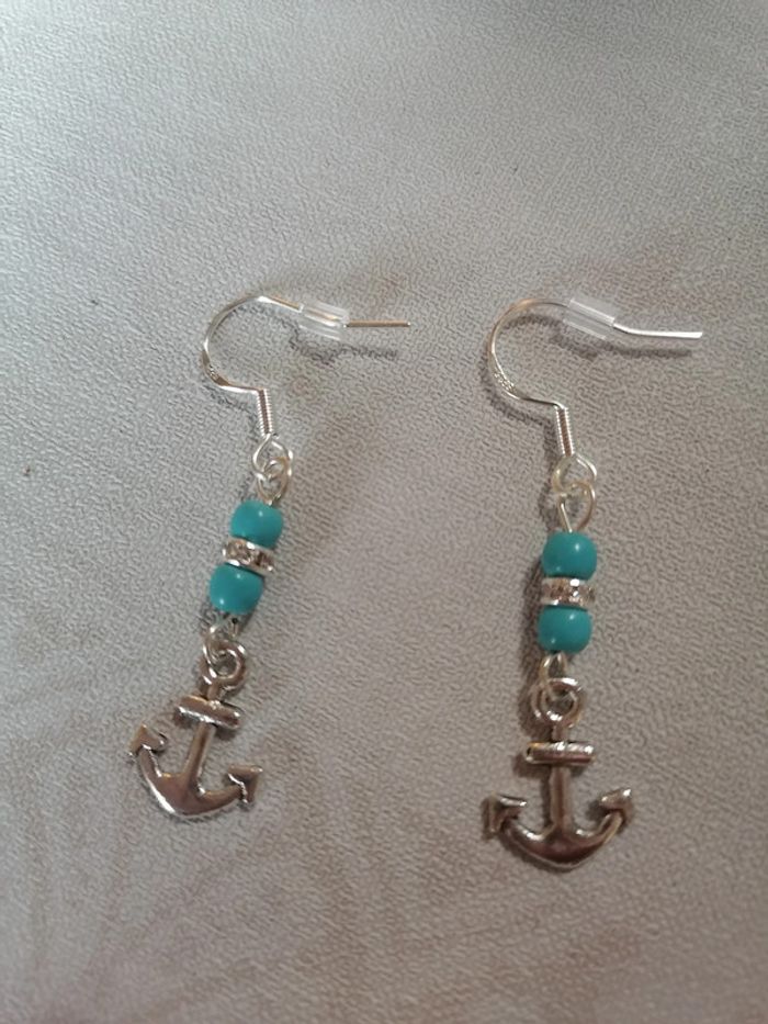 Boucles d'oreilles pendentif