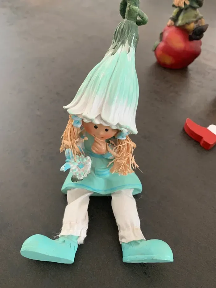 Lot décorations 3 personnages - photo numéro 7