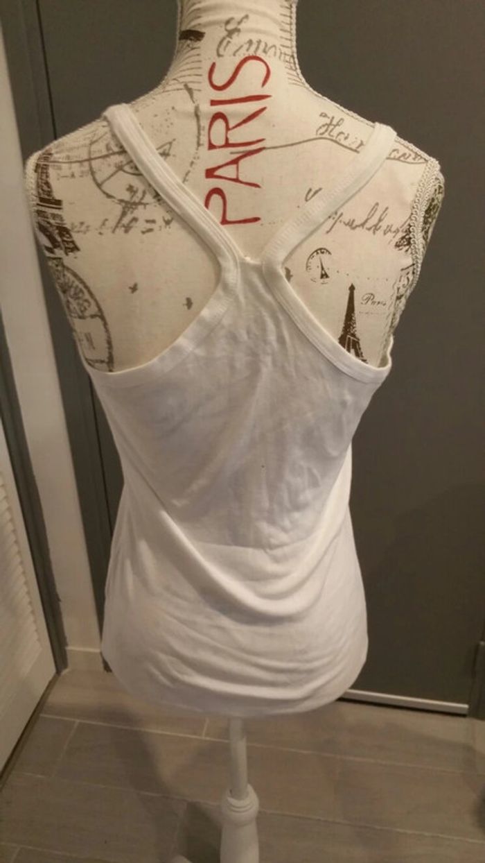 Top blanc taille s marque love ect