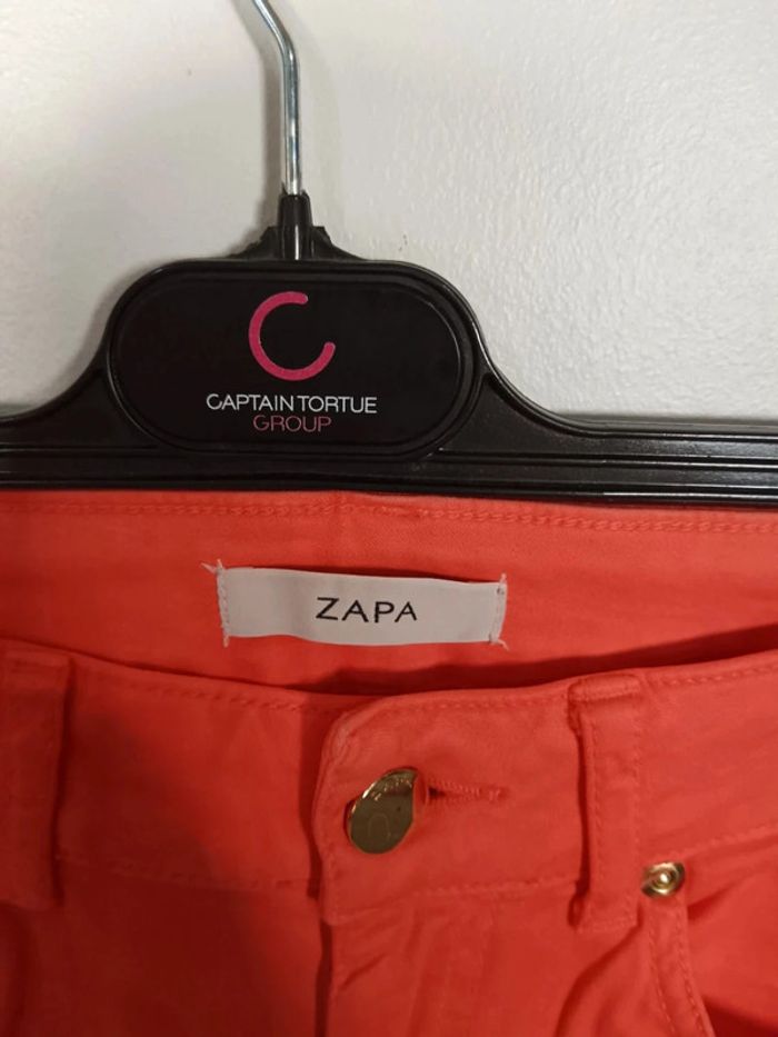 C18 pantalon corail Zapa W29 - photo numéro 3