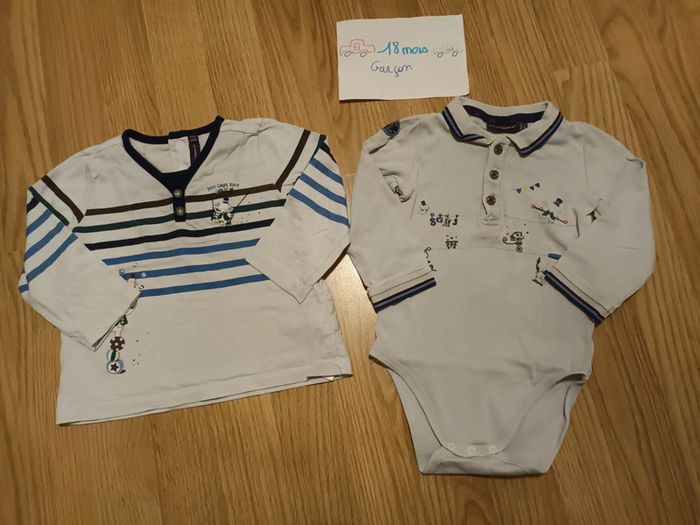 Tshirt et body ml 18 mois sergent major