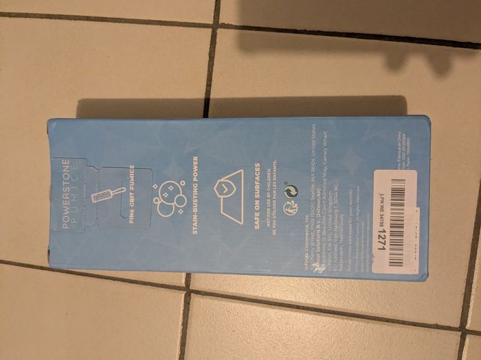 Lot de 2 pierres ponces / Nettoyage WC et salle de bain - photo numéro 2