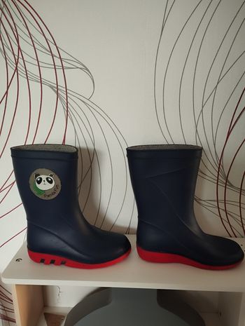 Bottes de pluie pointure 24