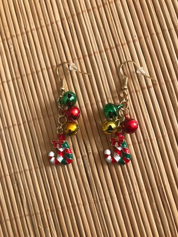 Boucles d’oreilles de Noël