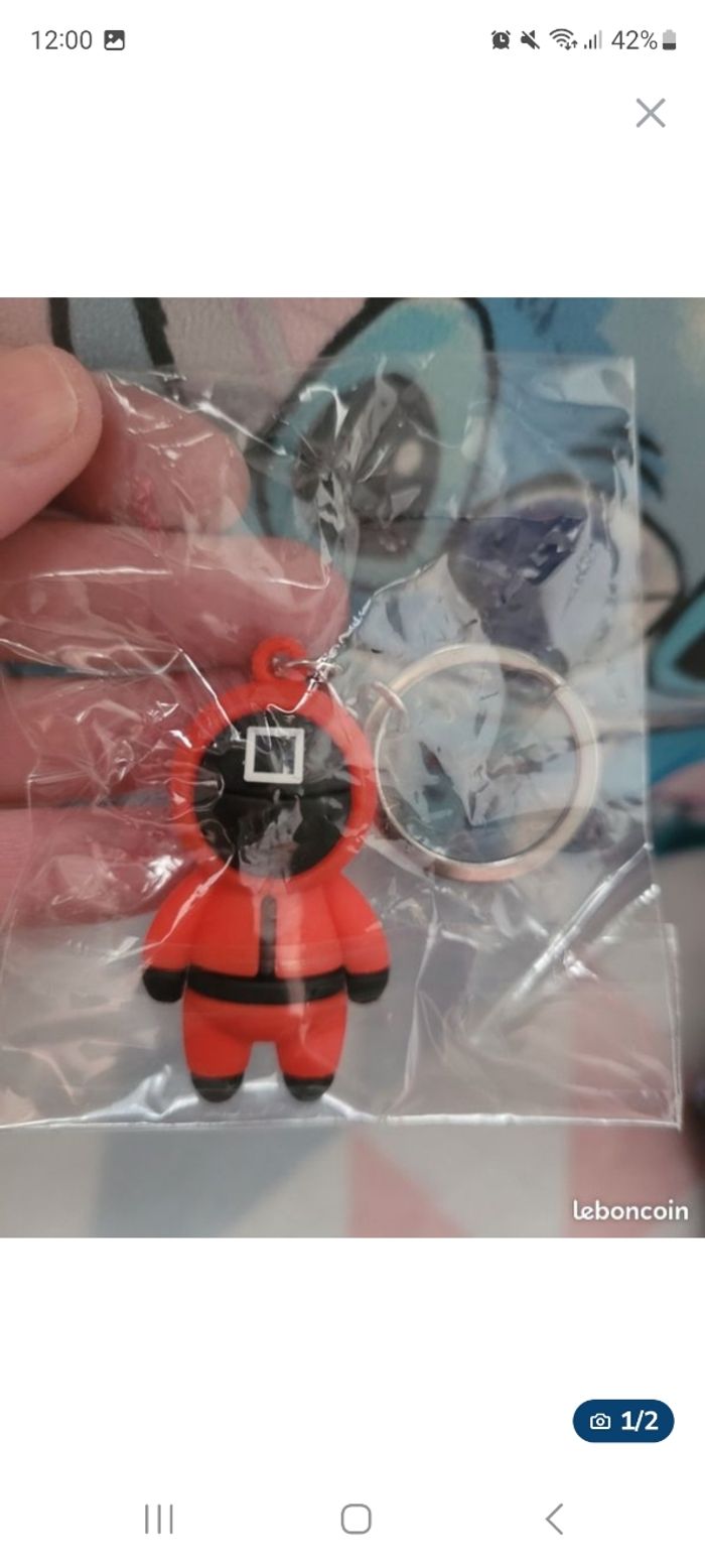 Porte-clés Squid Game(5cm)