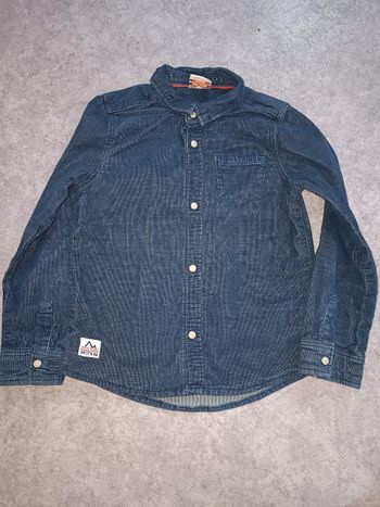 Chemise tape a l'oeil 6 ans