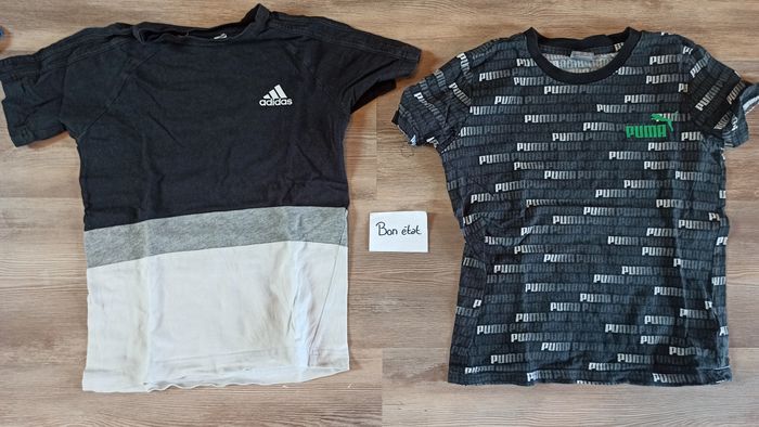 Lot de t-shirts de sport 8 ans bon état - photo numéro 2