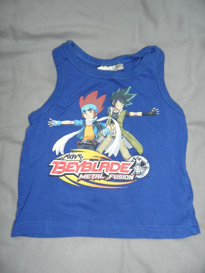 Débardeur garçon beyblade metal fusion, 3 ans