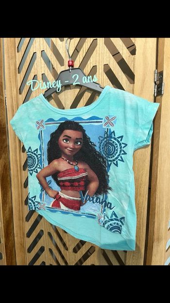 Vaiana t shirt 2 ans