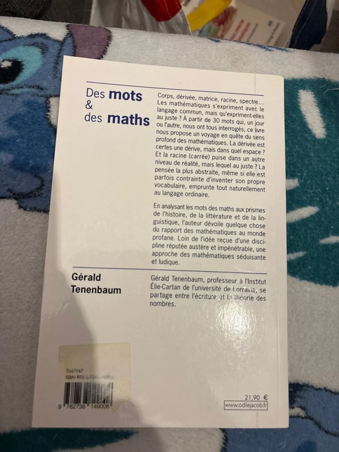 Livre des mots & des maths - photo numéro 2