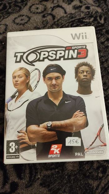 Jeu WII Topspin3