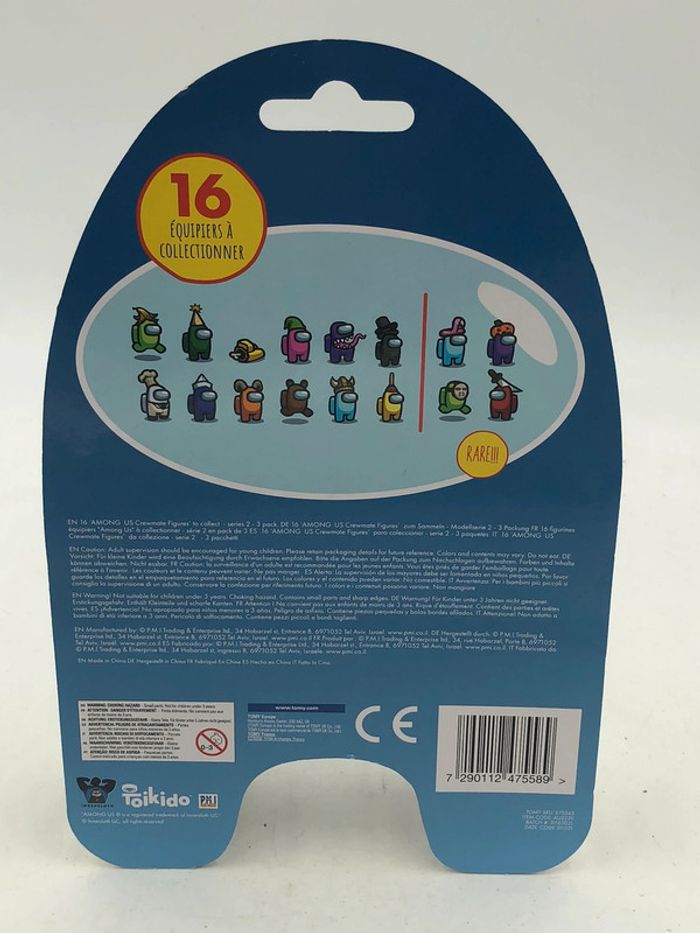 Coffret 3 figurines Among Us Tomy neuf - photo numéro 2