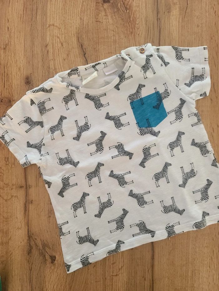 Lot de 2 Tee-shirt zara - photo numéro 2