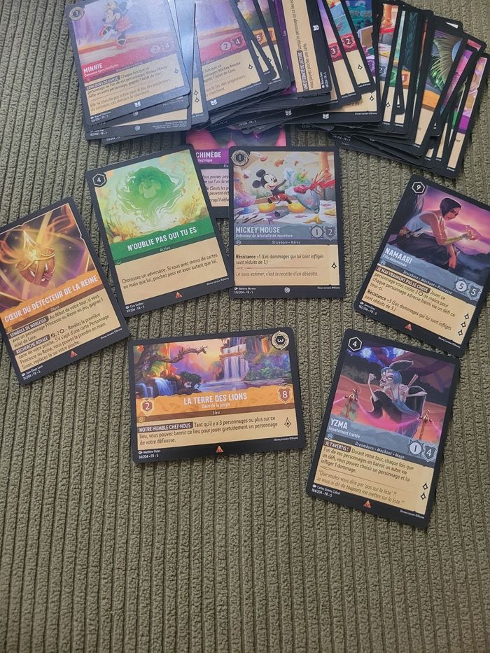 Lot cartes lorcana chapitre 5 - photo numéro 2