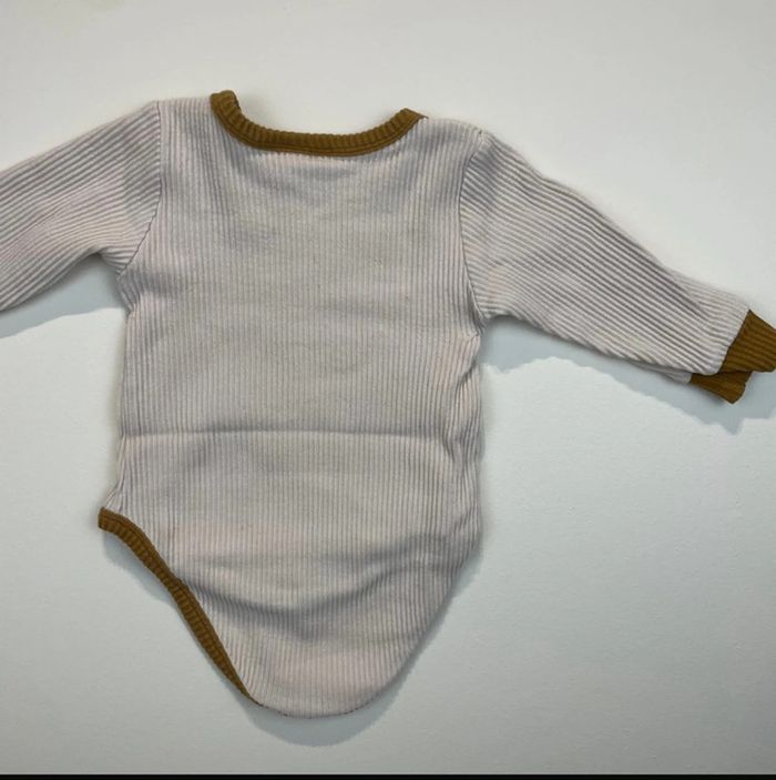 Ensemble gamin gamine 3-6 mois body + bloomer - photo numéro 6