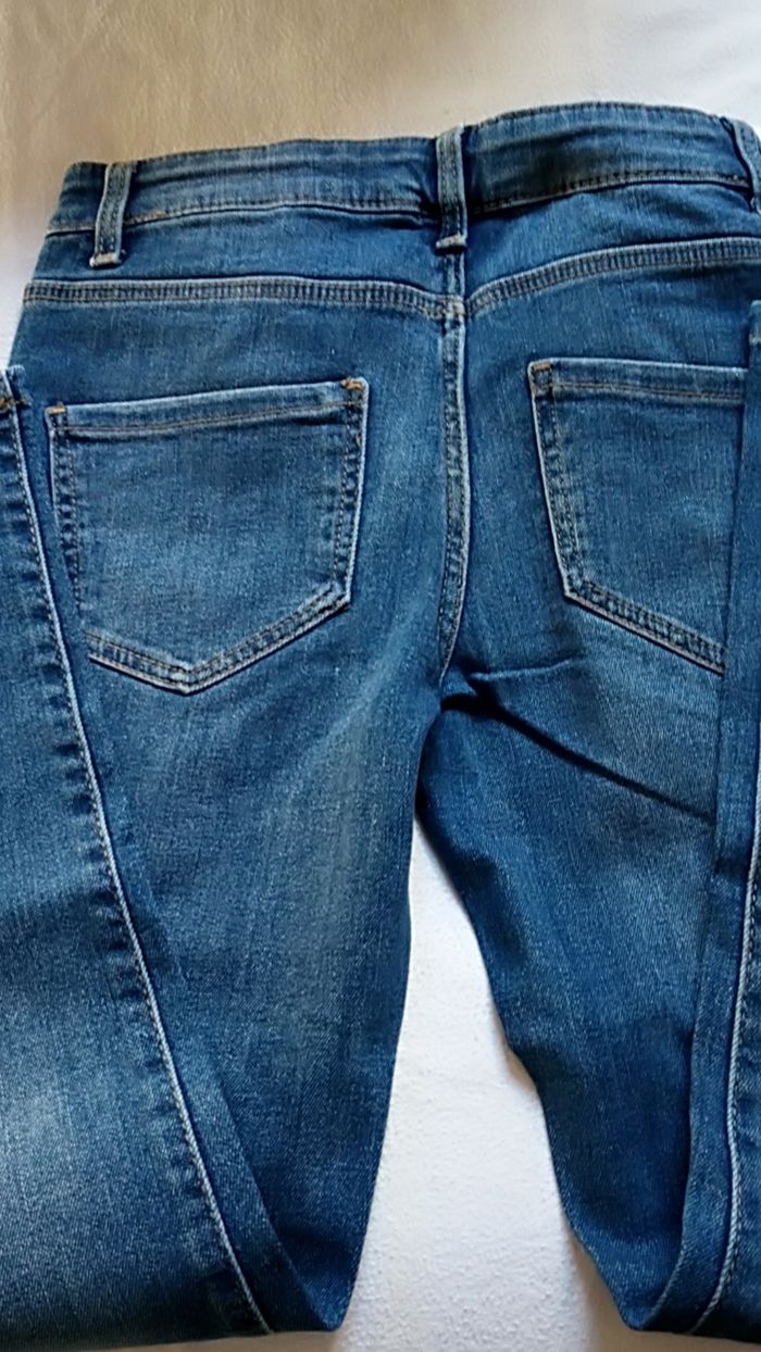 Pantalon en jean fille - photo numéro 2