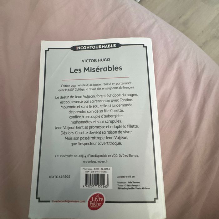 Livre les misérables - photo numéro 2