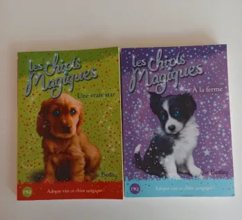 2 Livres Les Chiots Magiques