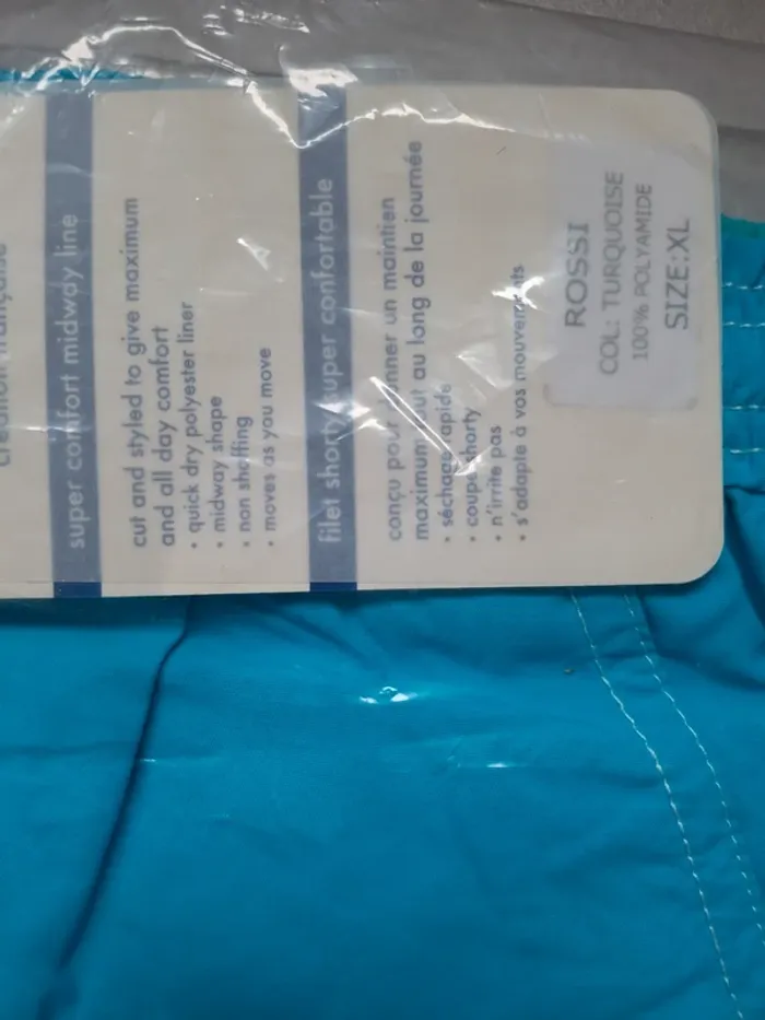 Short de bain homme neuf taille XL - photo numéro 3