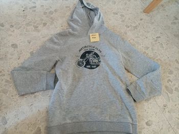 Pull 12 ans Kiabi gris