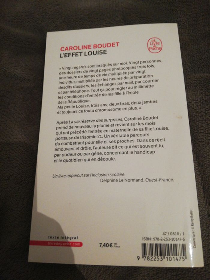 Livre l'effet Louise - photo numéro 2