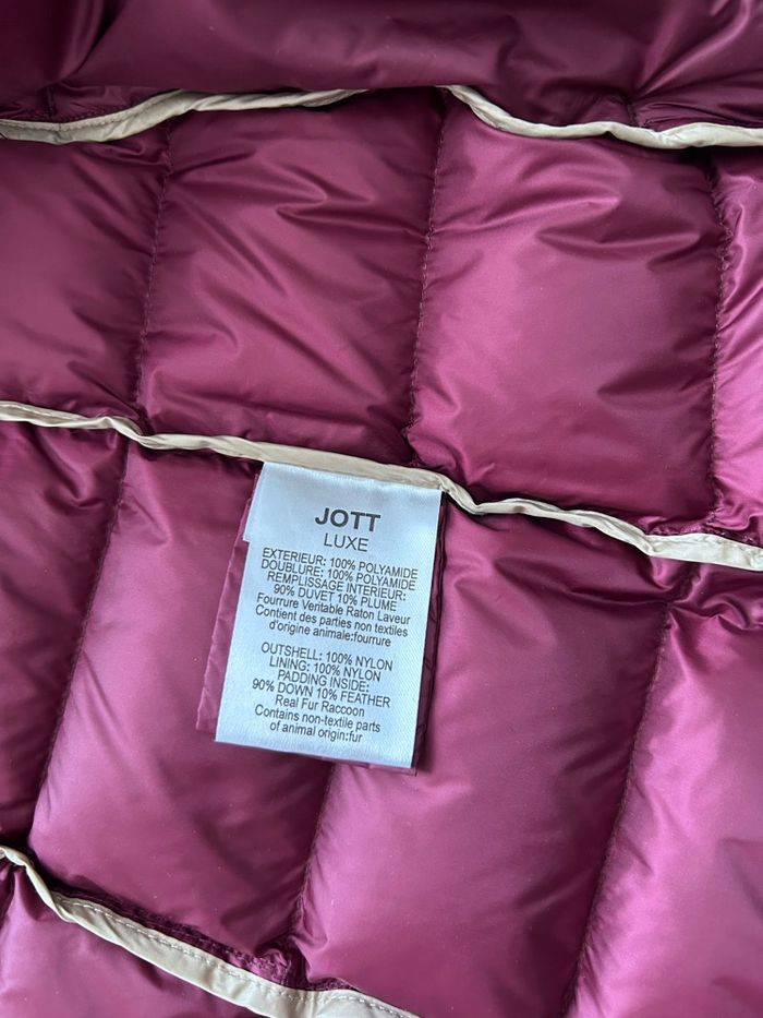 Doudoune Jott Grand Froid Luxe Aubergine - photo numéro 4
