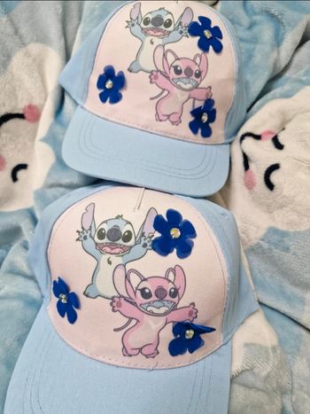 Casquette stitch et angel de disney 
