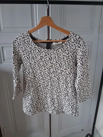 Pull fin imprimé brillant - Grain de Malice - 36/S