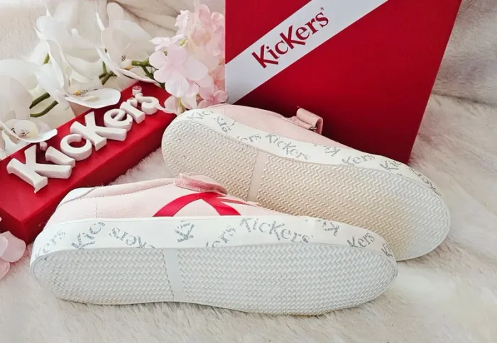 Baskets Sneakers Tennis Scratch Élastique Kickers T36 - photo numéro 2