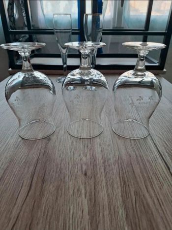 Verres à pied x3 Christmas Leroy